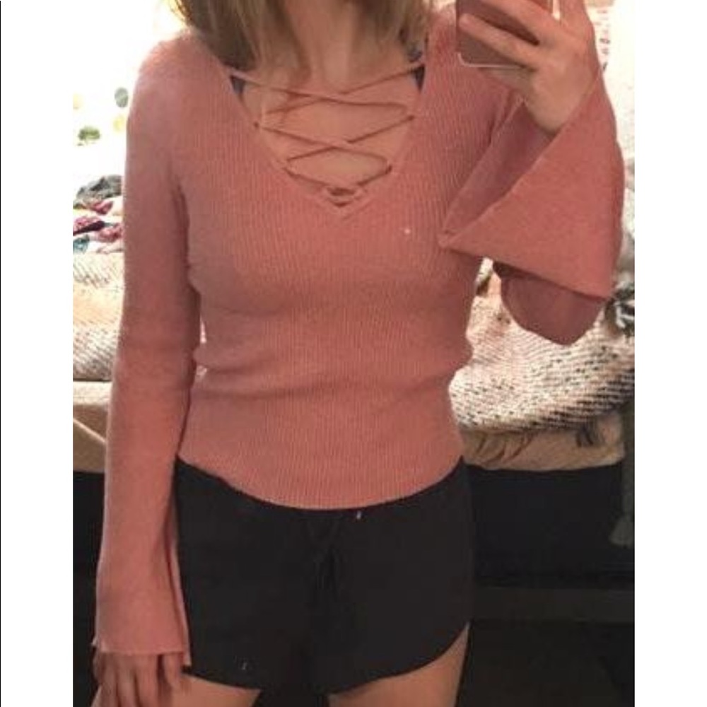 Pink Sweater